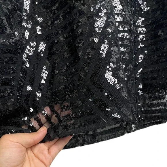 NWOT City Chic Sequin Mini Cocktail Dress 20 - Picture 5 of 9